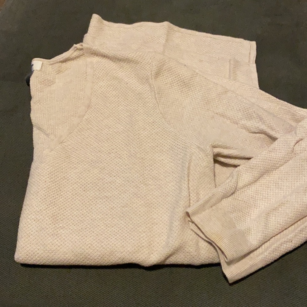 Old Navy | V Neck Tunic Sweater | XL | Oat